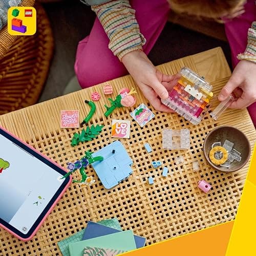 Lego Creator 31383 Perfume Bottle: Flower Crush Toy, Birthday Gift, Blocks, Girls, Boys, Kids, 8 Years Old, 9 Years Old, 10 Years Old, Elementary School, Bouquet, Artificial Flowers, Decoration thumbnail 7