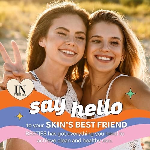 InstaNatural BESTIES Gentle Teen Gel Face Moisturizer | with Vitamin C, Hyaluronic Acid, Niacinamide for Hydration, Smoothness, Even Skintone | Simple Skincare for Healthy Skin (for All Skin Types) thumbnail 6