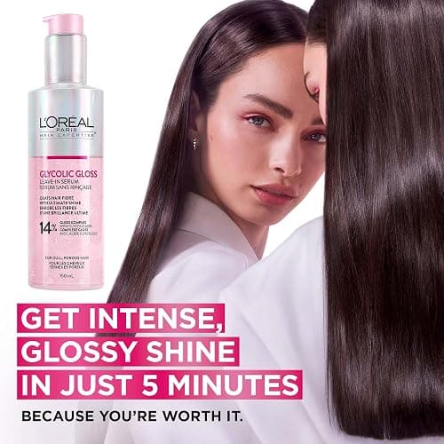 L'Oréal Paris Glycolic Gloss Shine Leave-In Serum thumbnail 2