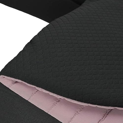 Little Unicorn Winter Car Seat Cover | Premium Insulated Fabric | Universal Fit & Easy to Install | Travel Bag Included (Mauve) thumbnail 5