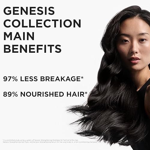 Kerastase Genesis Hair Serum | Daily Strengthening Treatment for Weak or Damaged Hair | Nourishes and Reinforces Hair | Anti-Breakage | Silicone-Free | For Weakened Hair | Serum Fortifiant thumbnail 9