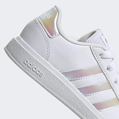 Adidas Mixte Enfant Grand Court Lifestyle Lace Tennis Shoes thumbnail 7