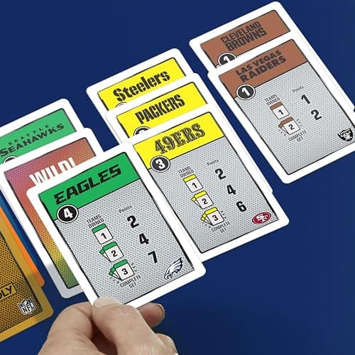 Monopoly Deal NFL Edition Game | Officially Licensed NFL Card Game for Families and Kids | Ages 8+ | 2-5 Players | 15 Mins. | Football Games thumbnail 9
