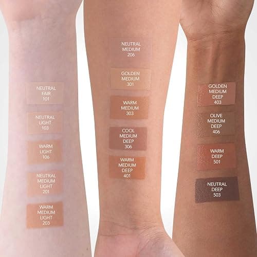 CLE Cosmetics CCC Cream (Warm Light 106 / SPF 50) - Color Correcting With Sunscreen - Lightweight, Hydrating Foundation - BB & CC Hybrid - Light to Medium Coverage - 1 fl oz thumbnail 8