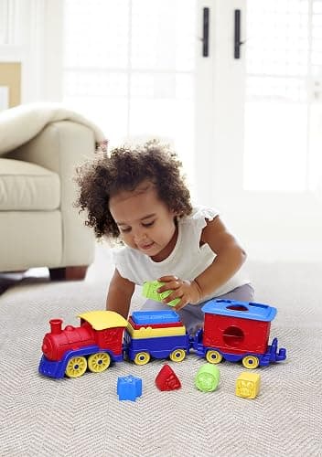 Green Toys Mickey Mouse & Friends Stack & Sort Train thumbnail 2