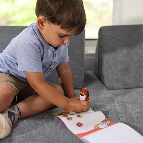 Melissa & Doug Sticker Wow!™ 24-Page Activity Pad and Sticker Stamper, 300 Stickers, Arts and Crafts Fidget Toy Collectible Character – Dog - for Kids Ages 3+ - FSC Certified thumbnail 8