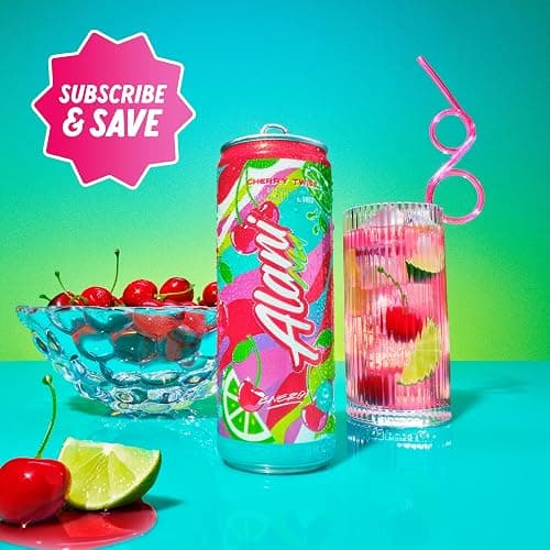 Alani Nu CHERRY TWIST Sugar Free, Low Calorie Energy Drinks, 200mg Caffeine, Biotin B Vitamins, Zero Sugar, 10 Calories, 12 Fl Oz Cans, 12 Pack - Cherry Twist - 12 Fl Oz (Pack of 12) thumbnail 10