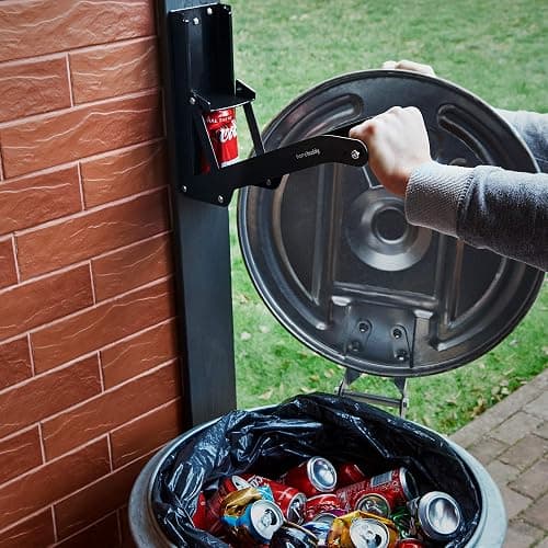 HomeBuddy Can Crusher for Recycling - 12 Oz. and 16 Oz. Can Crusher Wall Mounted for Aluminum - Compact and Easy to Use, Mounting Rivets Included, Man Cave Accessories thumbnail 7