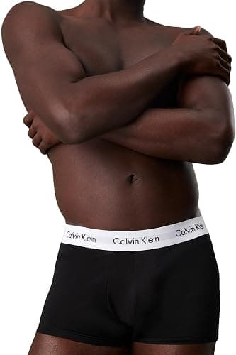 Calvin Klein Boxers Taille Basse Lot de 3 Homme sous-Vêtement thumbnail 4