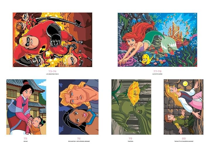 Coloriages mystères Disney - Les Grands classiques Tome 11 thumbnail 7