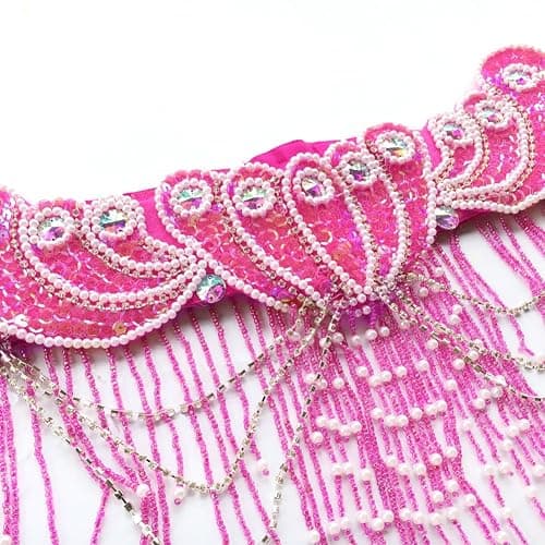 ROYAL SMEELA Belly Dance Costume for Women Tribal Belly Dance Bra and Belt Sexy Professional Dancing Suit Carnival Bra Belt thumbnail 5