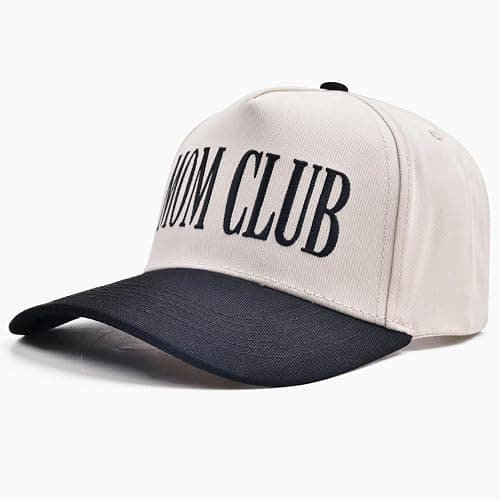Vintage Trucker Hats for Women Men Two Tone Trendy Embroidered Baseball Cap Funny Gifts thumbnail 2