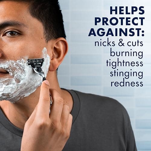 Gillette Series 3X Action Shave Gel, Sensitive Twin Pack, 7 Oz (Pack of 2) thumbnail 2