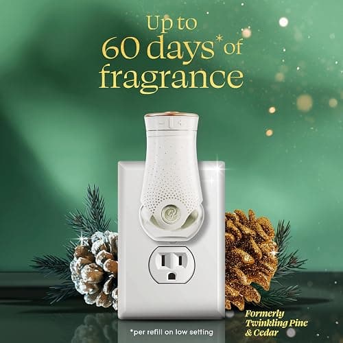 Glade PlugIns Refills Air Freshener, Balsam & Spruce, Scented and Essential Oils for Home and Bathroom, 0.67 Fl Oz, 5 Count thumbnail 2