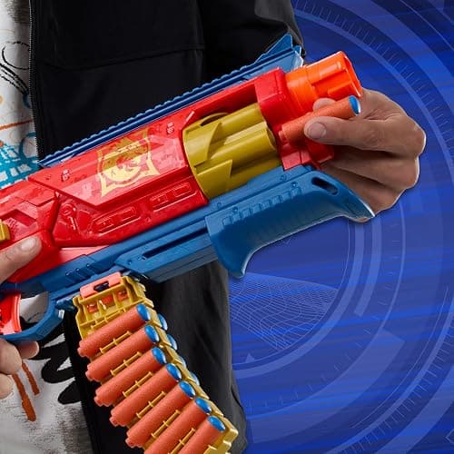 Nerf Loadout Shadowspeed Recon Blaster, 14-Dart Storage Attachment Accessory, 6-Dart Revolving Cylinder, 14 Nerf N1 Darts, Kids Toys & Gifts, Ages 8+ thumbnail 4