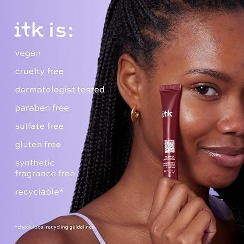 ITK Skincare Salicylic Acid Acne Spot Treatment for Face, Back & Body - Fast Active Acne Relief - Pimple Cream for Acne Prone Skin - Clear Blemishes Fast with Tea Tree Oil - 0.5oz thumbnail 6