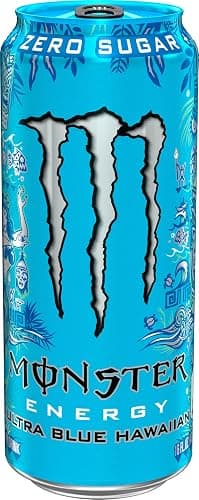 Monster Energy Ultra Blue Hawaiian, Sugar Free Energy Drink, 16 Ounce (Pack of 15) thumbnail 3
