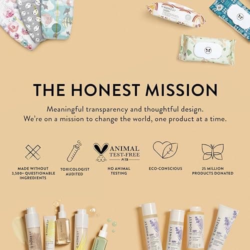 The Honest Company Plant-Based Snot Removing Wipes | Soothing Nose + Face Wipes with Aloe | Hypoallergenic for Sensitive Skin, EWG Verified | Fragrance Free, 60 Count thumbnail 9