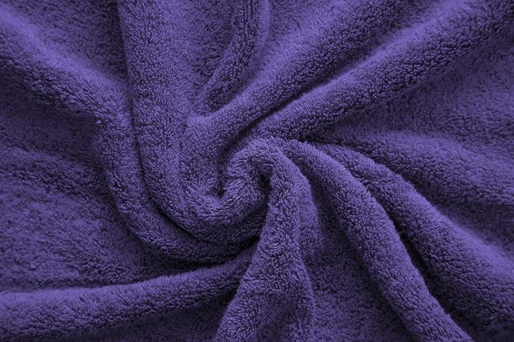 American Veteran Towel, Hand Towels for Bathroom Set of 4, 100% Cotton Turkish Hand Towel Sets, Soft Hand Face Towels, Purple Hand Towels thumbnail 5