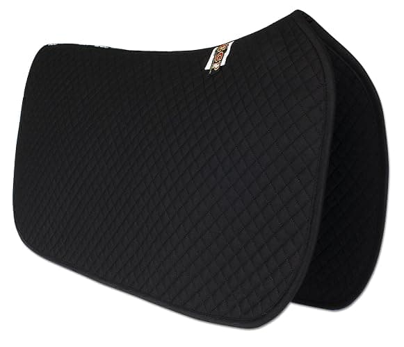 ECP Equine Comfort Products All Purpose Diamond Quilted Western Saddle Pad for Injury Prevention, Breathable, Hypoallergenic, Shock-Absorbing Cushion for Horse Comfort - Image 1