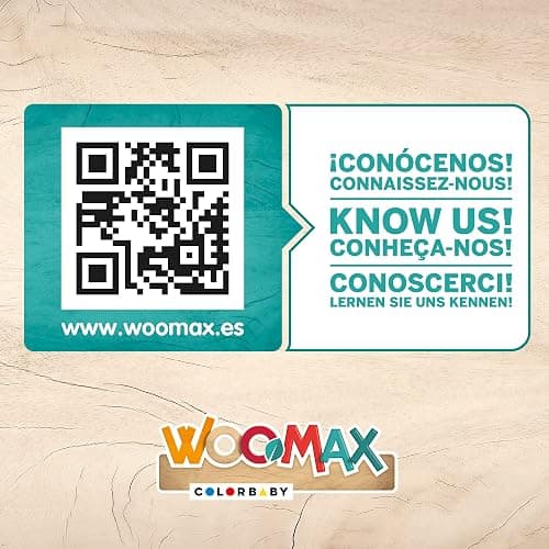 WOOMAX Sushi Cibo in legno, Giocattoli alimentari, vassoio per pasti per bambini, 14 pezzi, +2 anni, 49336 thumbnail 7