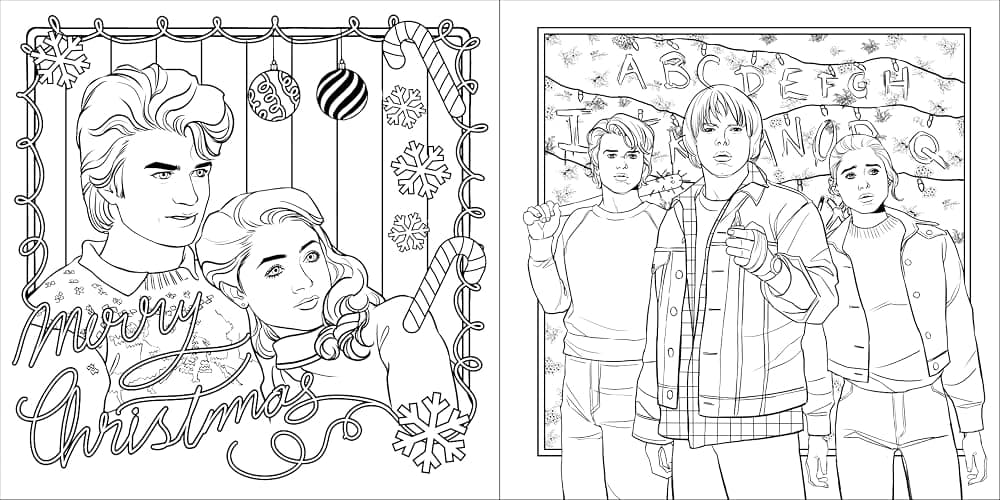 Stranger Things: The Complete Coloring Book (Color All Five Seasons!) thumbnail 6