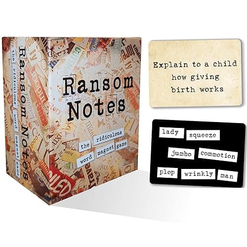 Ransom Notes - The Ridiculous Word Magnet Party Game, 3+ Players - Image 1