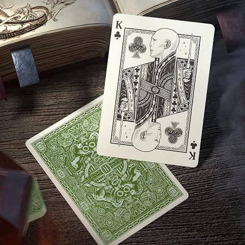 theory11 Harry Potter Playing Cards - Green (Slytherin) thumbnail 6