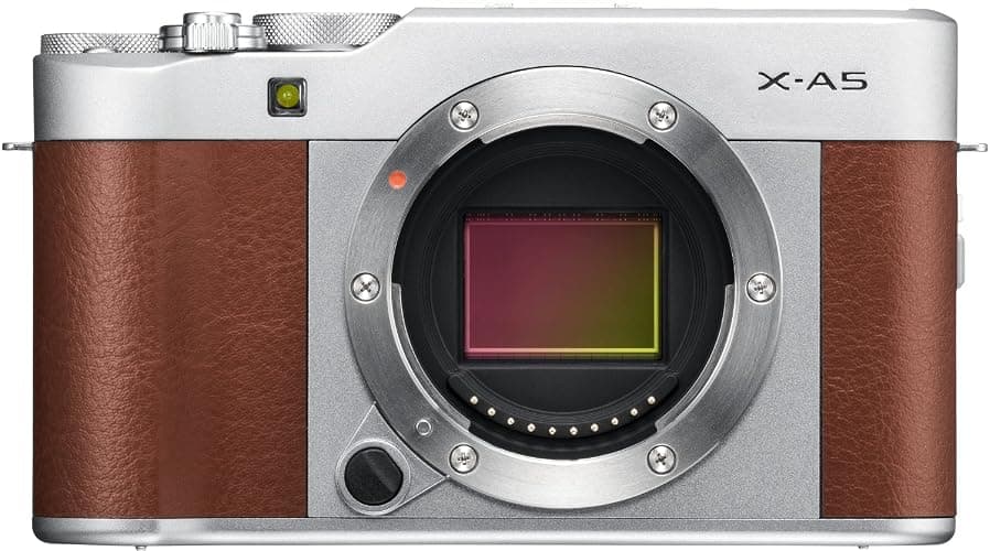 Fujifilm X-A5 Mirrorless Digital Camera w/XC15-45mmF3.5-5.6 OIS PZ Lens - Brown thumbnail 8