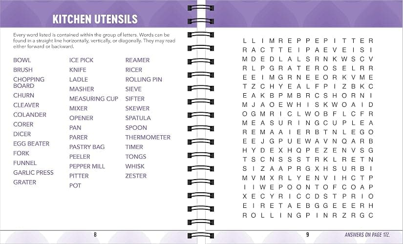 Brain Games - Large Print Word Search (Swirls) thumbnail 5