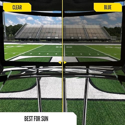 Nxtrnd VZR1 Football Visor, Flat Lens Technology, Fits Adult & Youth Football Helmets thumbnail 5