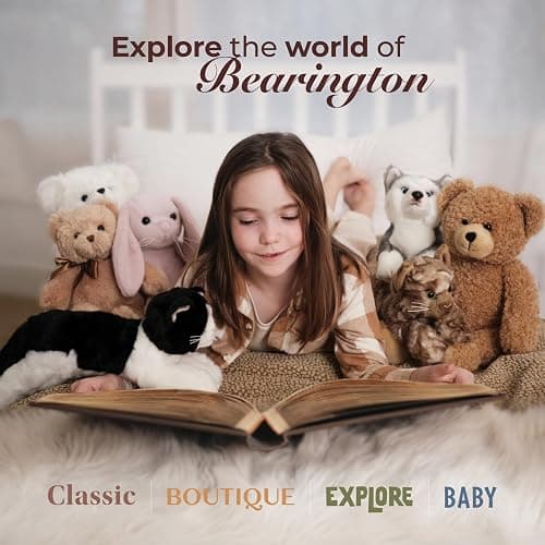 Bearington Tug The English Bulldog Plush, 13 Inch Dog Stuffed Animal - Bulldog Stuffed Animal - Dog Plush Toys for Kids - 13" Tug thumbnail 6