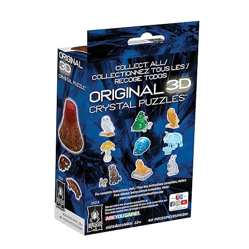 BePuzzled, Volcano Original 3D Crystal Puzzle, Perfect for Puzzlers Ages 12 and Up, Challenging to Complete and Beautiful to Display, Collect Them All thumbnail 9