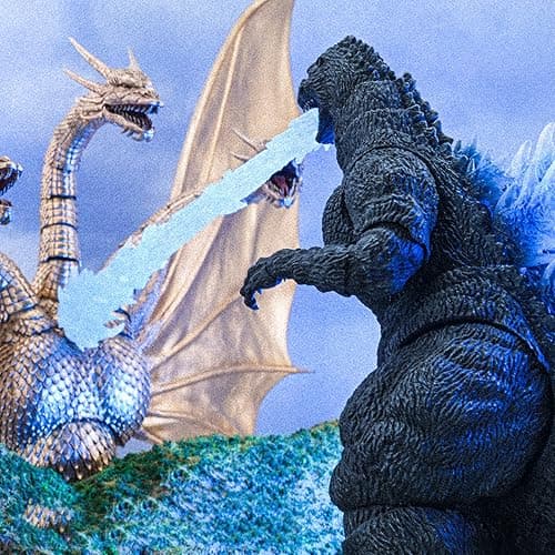Hiya Toys King of The Monsters Action Figure, 1991 King of Monsters Movie Monster Series, 6Inch Collectible Dinosaur Action Figures Model Decoration thumbnail 4