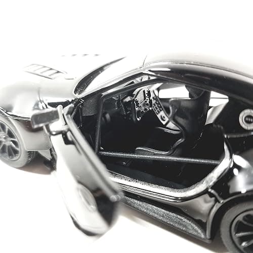 KiNSMART Toyota GR Supra Concept Racing Edition 1/36 Scale Diecast Race Car (Black) thumbnail 5