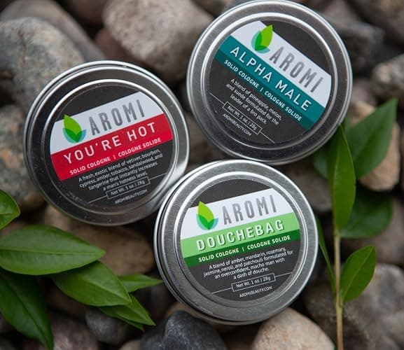 Aromi You're Hot Solid Cologne | Fresh, Woodsy Men's Fragrance, Vetiver, Sandalwood, Bourbon Scent, Small Men's Gift, Vegan, Travel-friendly, Handmade (You're Hot) thumbnail 4