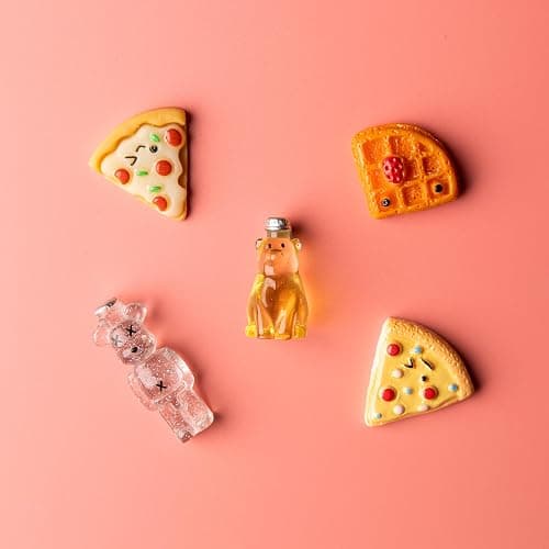 Slime Charms Food Cute Set - Mixed Lot Assorted Food Resin Flatback Cute Sets for DIY Crafts Making,Decorations,Scrapbooking,Embellishments,Hair Clip 25pcs thumbnail 2
