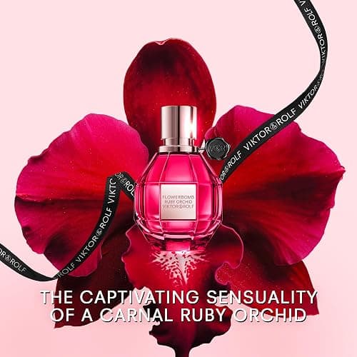Viktor&Rolf - Flowerbomb Ruby Orchid Eau de Parfum - Women's Perfume - Floral & Fruity - with Notes of Vanilla & Peach - 1 Fl Oz thumbnail 5