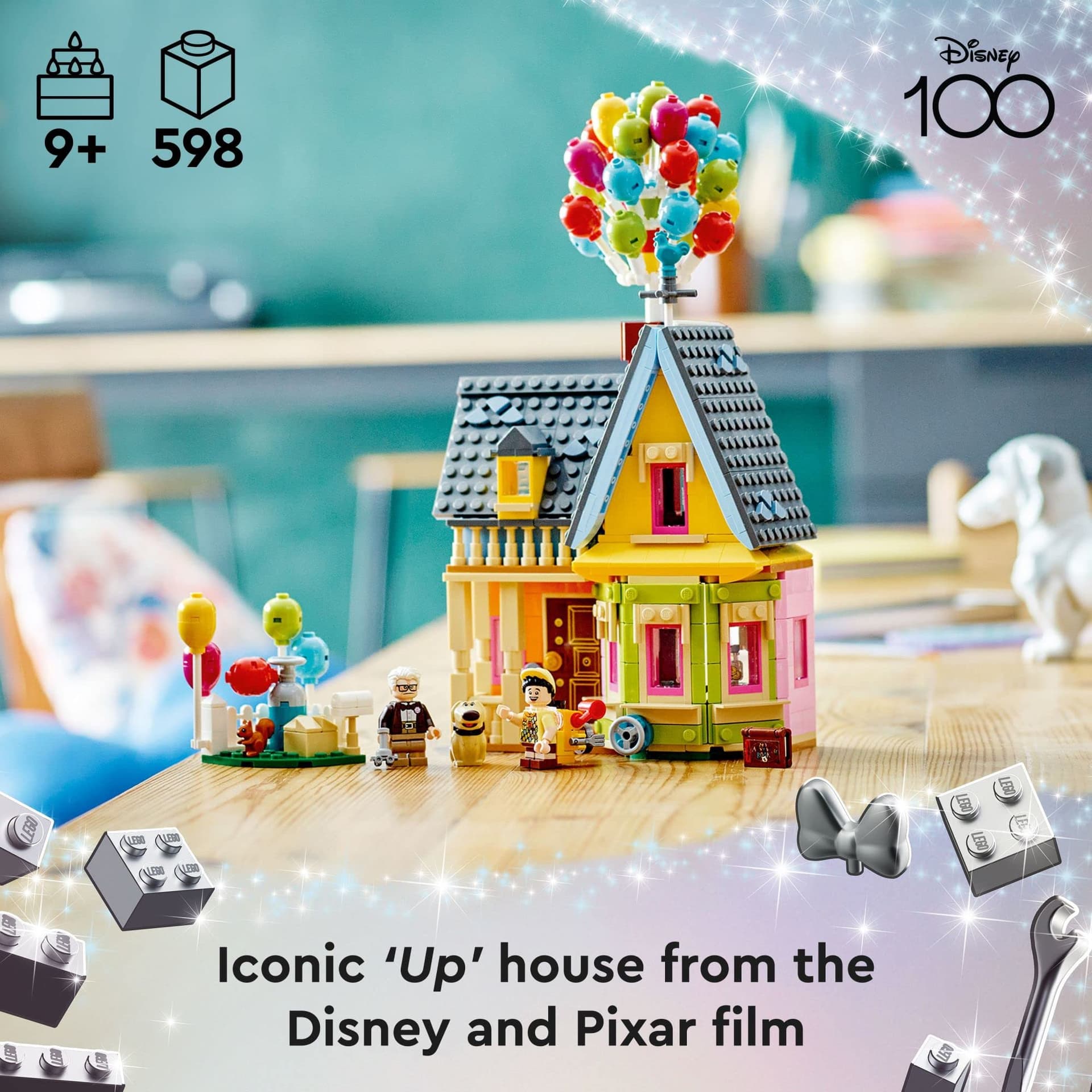 43217 LEGO® ǀ Disney e Pixar Casa de “Up - Altas Aventuras”; Conjunto de Construção (598 Peças) thumbnail 2