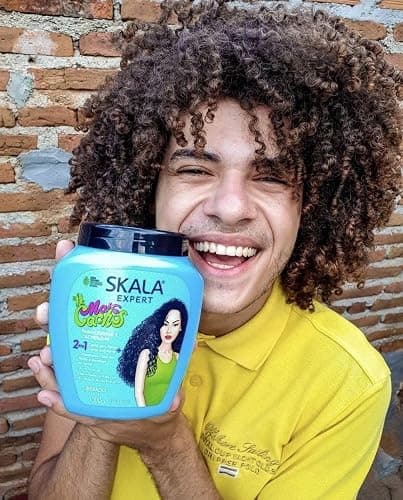 SKALA Mais Cachos Hair Type 3ABC - Eliminate Anti Frizz, For Curly Hair -2 in 1 Conditioning Treatment Cream and Cream To Comb 100% VEGAN 35.2 Oz (1 Pack) - 15 Fl Oz (Pack of 2) thumbnail 3