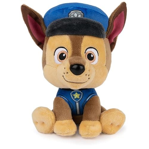 GUND Official PAW Patrol Chase in Signature Police Officer Uniform Plush Toy, Stuffed Animal for Ages 1 and Up, 6" (Styles May Vary) - Image 1