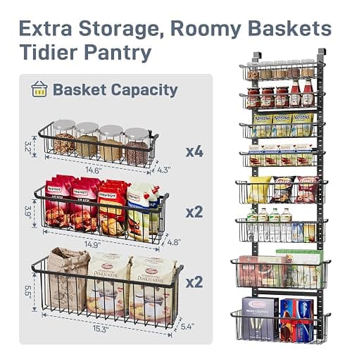 Over The Door Pantry Organizer thumbnail 5
