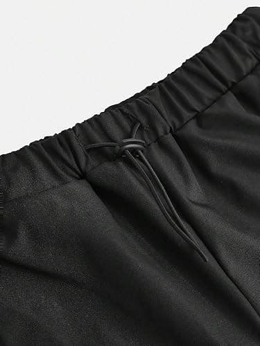 RoseSeek Girl's Baggy Sweatpants Star Graphic High Waist Wide Leg Pants Athletic Long Track Pants thumbnail 4
