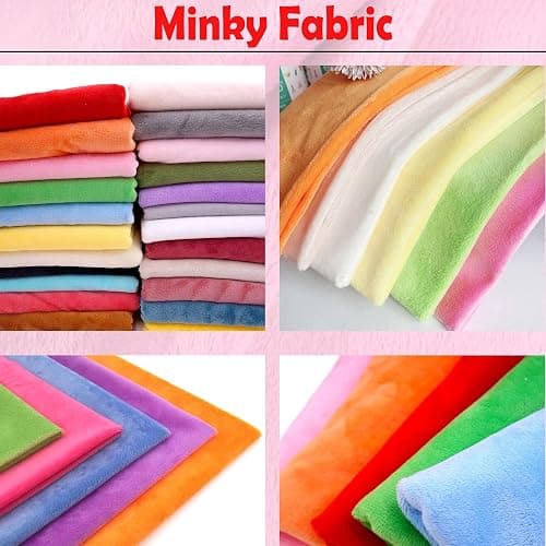 Barcelonetta | Minky Fabric | Plush, Super Soft, Cuddle | Solid Minky | by The Yard | 60" Wide | Baby Blanket, Change Station Cover, Pillow, Scarf, Beanie (Brown, 1 Yard) thumbnail 4