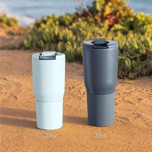 BrüMate Nav 25oz 100% Leak Proof Insulated Travel Tumbler with Magnetic BevLock™ Lid - Double Wall Cup-Holder Friendly Stainless Steel Mug (Eclipse) thumbnail 6