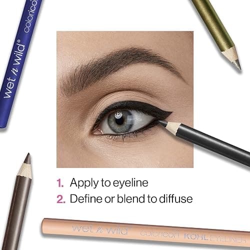 wet n wild Color Icon Kohl Eyeliner Pencil - Rich Hyper-Pigmented Color, Smooth Creamy Application, Long-Wearing Matte Finish Versatility, Cruelty-Free - Simma Brown Now! thumbnail 8