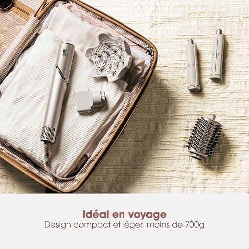 Shark styler à air chaud Coiffeur-séche multi-styles à air chaud avec boucleurs auto-enroulants, brosses et concentrateur,Sans dommage dû à la chaleur, coiffage polyvalent, pour tous types de cheveux thumbnail 14