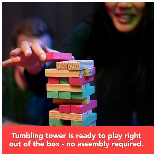 Spin Master Games, Chug O War Tumbling Tower, Adult Party Game for Happy Hour Hangs, 4 & Up Players, for Ages 21 & Up thumbnail 4
