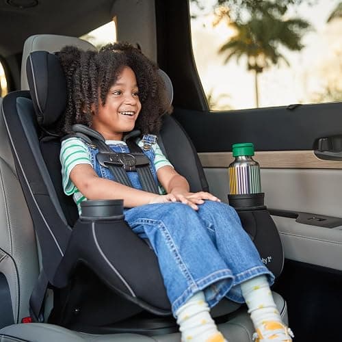 Safety 1st Grow and Go All-in-One Slim Convertible Car Seat, Rear Facing, 5-40 lbs, Forward Facing (30–65 lbs), High Back Booster Seat 40-100 pounds, Iron Frost thumbnail 11