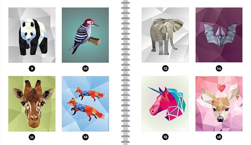 Brain Games - Sticker by Number: Animals (28 Images to Sticker) thumbnail 4